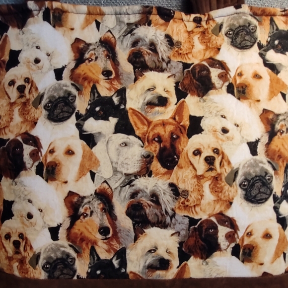 Firm Final price!*Dog Print Tote - Picture 4 of 6